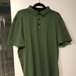 Men’s Lululemon Evolution Polo, XL, Green